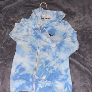 Pink Victoria’s Secret hoodie